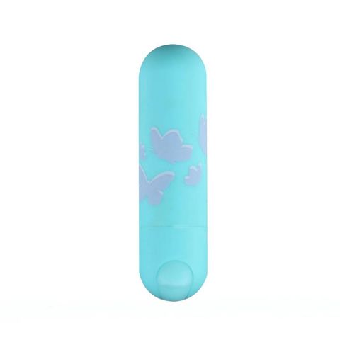 Maia Julia 10 Function USB Rechargeable Bullet Vibrator Teal Bullet Vibrators