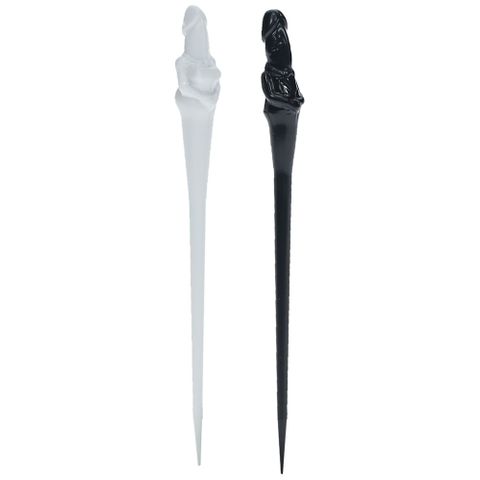 Shots Toys S LINE The Dickheads Couples Novelty Toothpicks Black / White - Party Gifts and Novelties