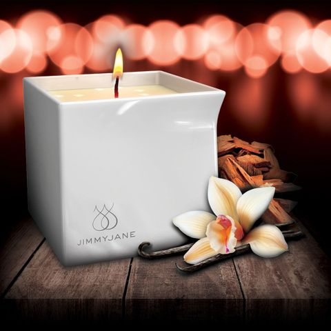 JimmyJane Afterglow Vanilla Sandalwood Scented Massage Candle 128g Sex Pheromones and Perfumes