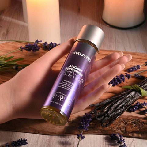 Evolved ANOINT PERFUMERY Lavender Flower & Vanilla Bean Massage Oil 120ml Massage Oils and Lubricants