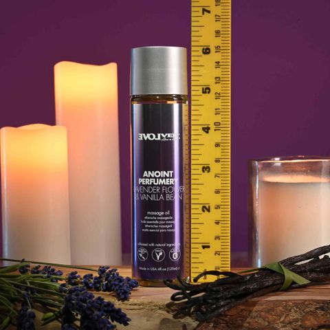 Evolved ANOINT PERFUMERY Lavender Flower & Vanilla Bean Massage Oil 120ml Massage Oils and Lubricants