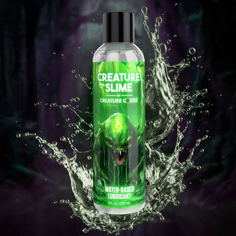 XR Brands Creature Cocks Water Based Lubricant Pump Bottle 236ml Water Based Lubes