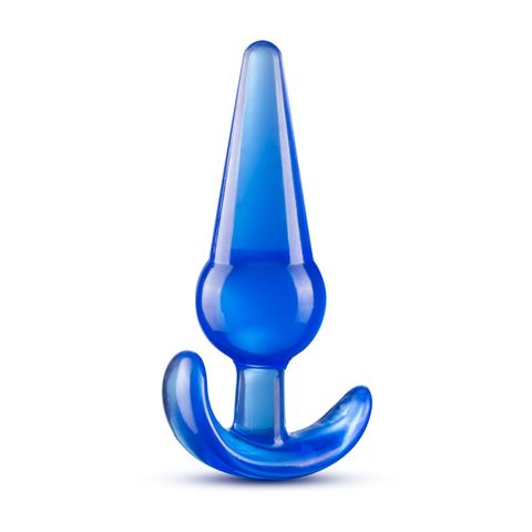 Blush Novelties B Yours Large Anal Plug 12.2cm Blue Butt Plugs