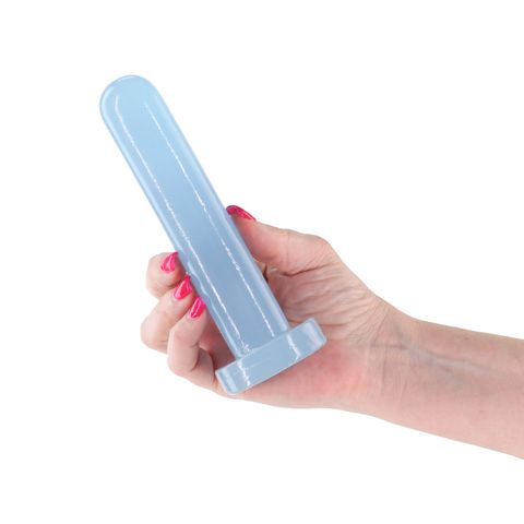 NS Novelties Firefly Thrill Glow In Dark Small Dildo Blue - Non-Realistic Dildos
