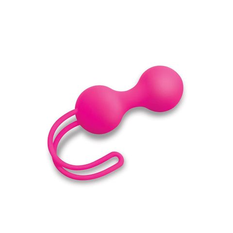 Bodywand Squeeze Medium Kegel Duo Balls Pink Love Eggs and Kegel Exercisers