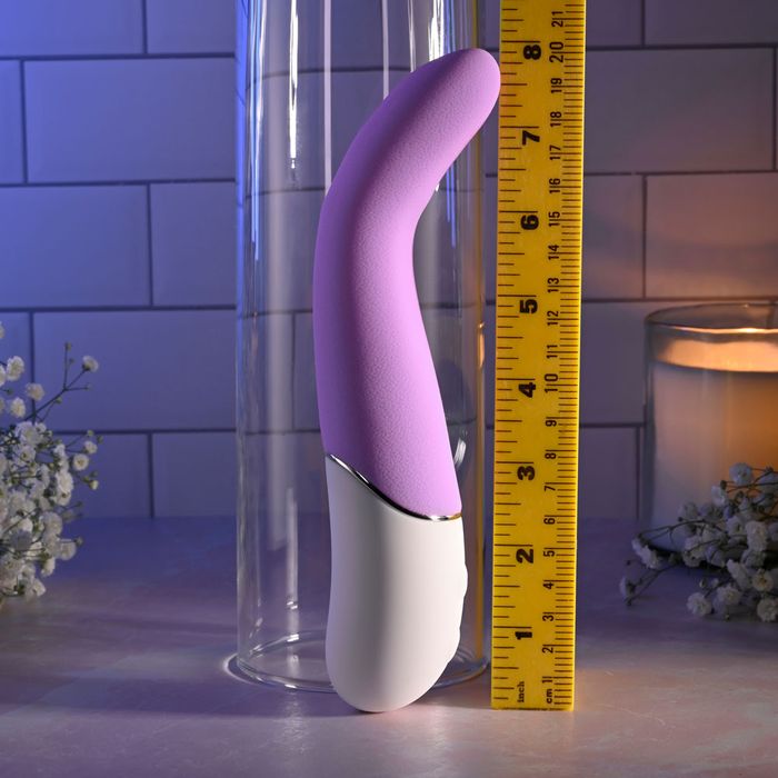 Evolved SLIP OF THE TONGUE Vibrating Flicking Tongue Massager Purple Finger and Tongue Vibrators