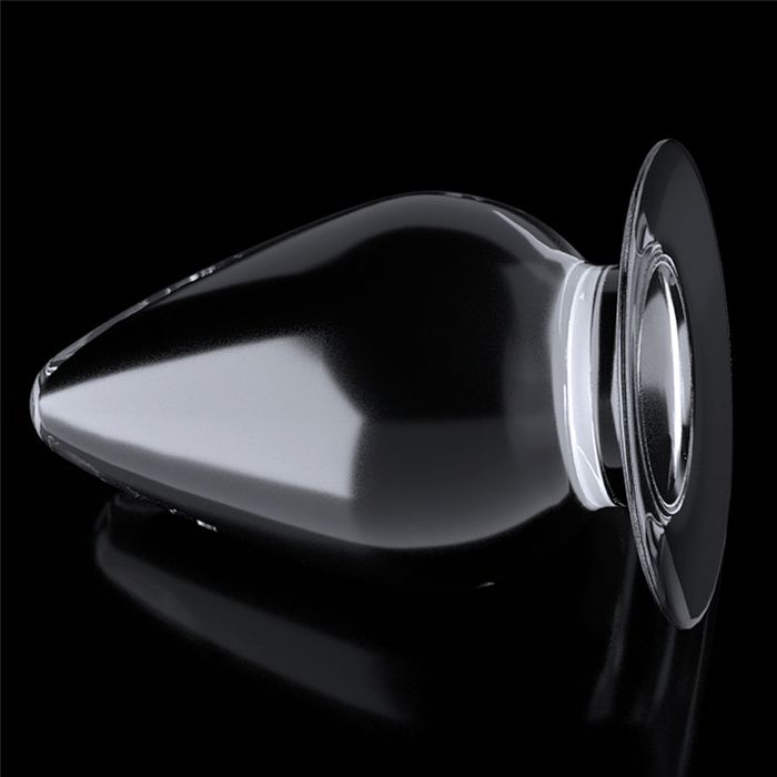 Lovetoy Flawless Tapered Tip Butt Plug 11.5cm Clear Butt Plugs