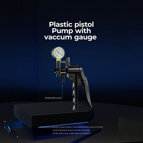 LuvPump ProXtra Professional Penis Pump with Pressure Gauge Clear - Penis Pumps And Stretchers