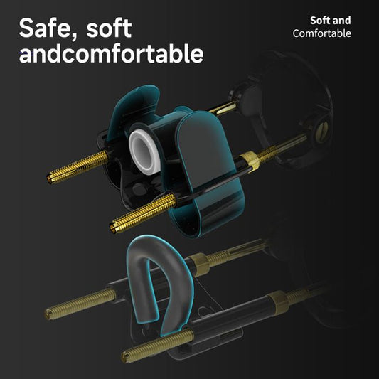 LuvPump Max Fit Hybrid Penis Extender Kit Black - Penis Sleeves and Extenders