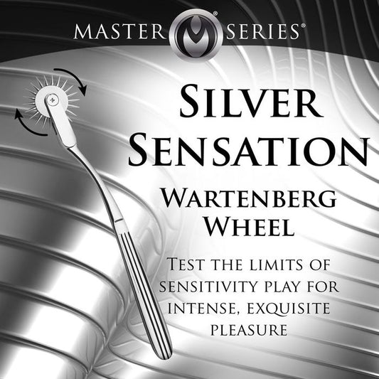 XR Brands Master Series Silver Sensation Wartenberg Wheel Dental and Clinical