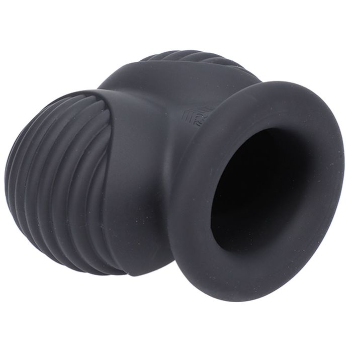 Doc Johnson Fort Troff Ball Bunker Ball Stretcher Black Ball Stretchers and Crushers