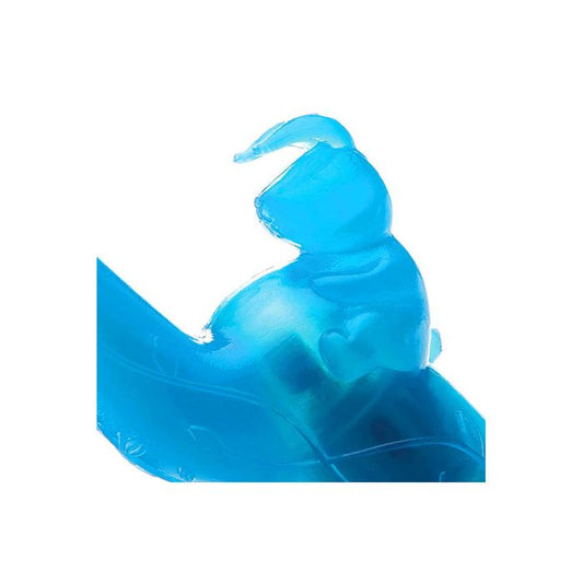 Adam & Eve BUNNY KISS Rabbit Vibrator Blue - Rabbit Vibrators