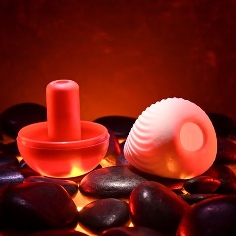 Zero Tolerance VESUVIUS Mini Male Pleasure Stroker Egg White Masturbators and Strokers