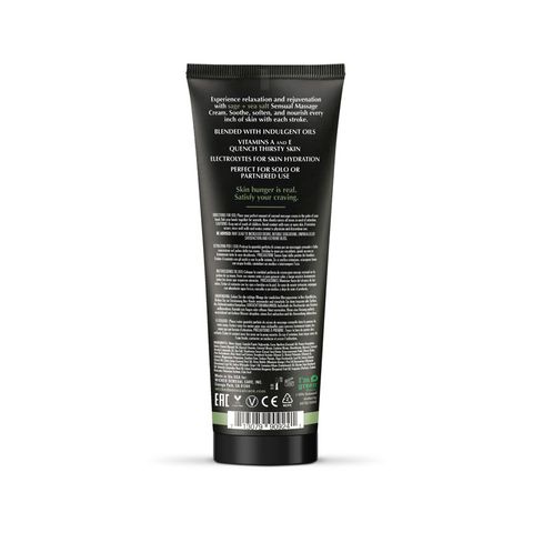 Wicked SAGE & SEA SALT Sensual Scented Massage Cream 120ml - Massage Oils and Lubricants
