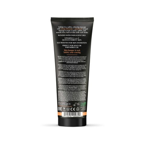 Wicked ORANGE BLOSSOM & PATCHOULI Sensual Scented Massage Cream 120ml - Massage Oils and Lubricants