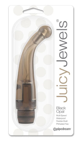 Pipedream Juicy Jewels Black Opal G Spot Vibrator - Waterproof Vibrators