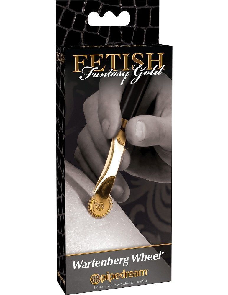 Fetish Fantasy Gold Sensory Play Wartenberg Wheel Dental and Clinical