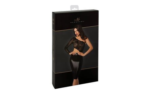 Noir Handmade Erotica Womens Midi Dress - Her Fetish