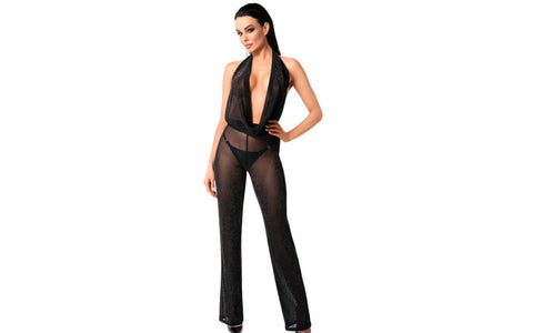 Noir Handmade Luminara Overall Womens Fetish Dress - Her Fetish