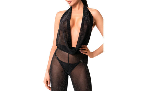Noir Handmade Luminara Overall Womens Fetish Dress - Her Fetish