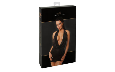 Noir Handmade Luminara Mini Sexy Dress - Her Fetish