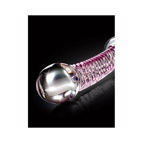 Pipedream Icicles No 53 Hand Blown Glass Dildo - Glass Sex Toys