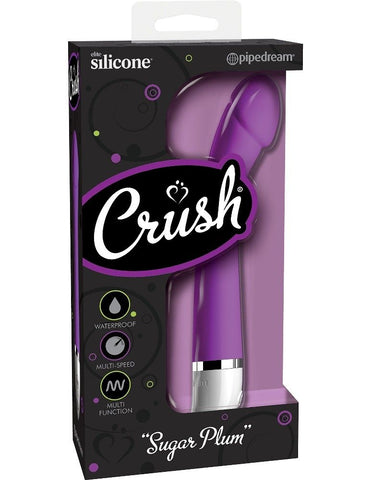 Pipedream Crush Sugar Plum Waterproof Silicone Vibrator - Waterproof Vibrators
