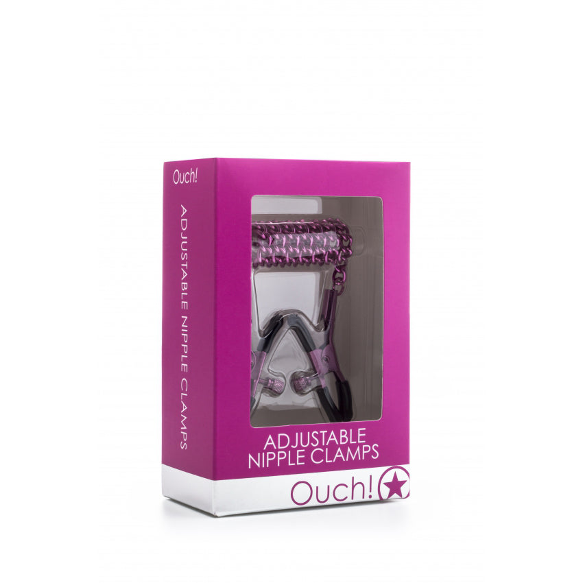 Shots Toys Adjustable Womens Nipple Clamps - Nipple and Clit Clamps