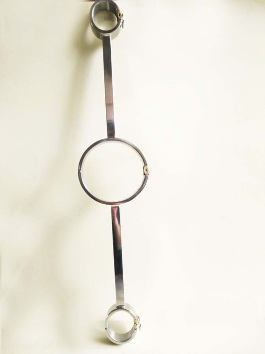 Hell's Couture Restraint Bar - Hands-High Bondage Bliss - Collars and Leads