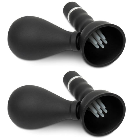 Fetish Fantasy Cordless Vibrating Nipple Suckers - Breast and Nipple Toys