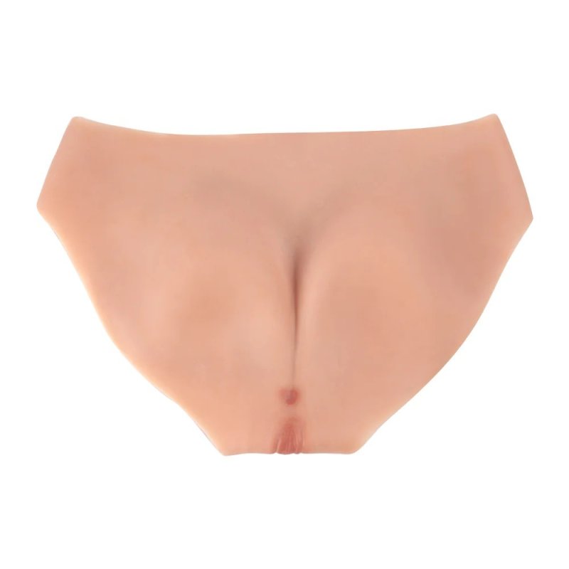 BDStyle Fake Vagina Pants with Catheter Realistic Butts And Vaginas