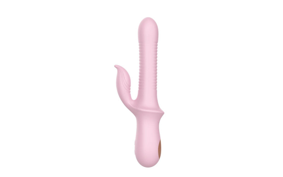 SXE Fannie USB Silicone Multi-Mode Rabbit Vibrator Pink Rabbit Vibrators