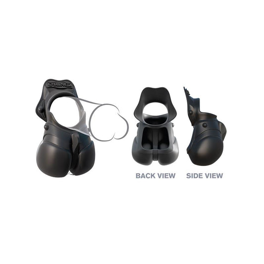 Pipedream Fantasy C-Ringz Rock Hard Ball Banger Cock Ring - Cock Rings