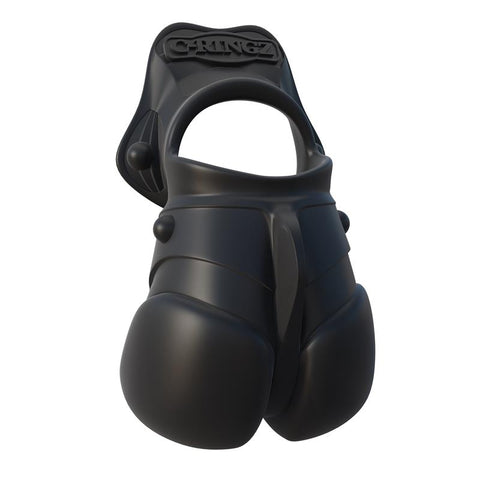 Pipedream Fantasy C-Ringz Rock Hard Ball Banger Cock Ring - Cock Rings