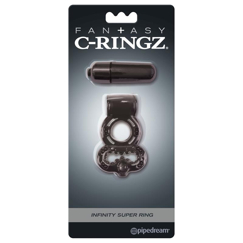 Pipedream Fantasy C-Ringz Infinity Super Vibrating Cock Ring Vibrating Cock Rings