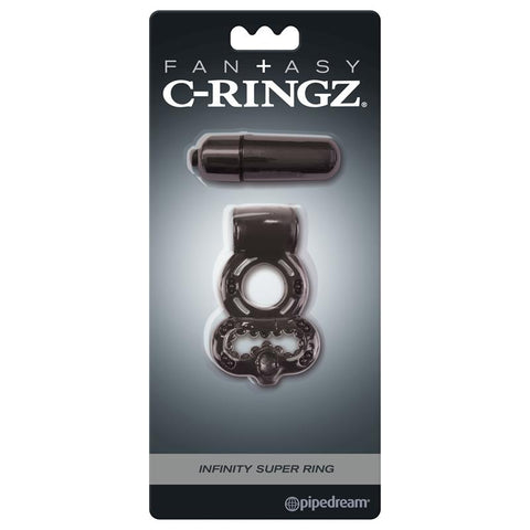 Pipedream Fantasy C-Ringz Infinity Super Vibrating Cock Ring - Vibrating Cock Rings