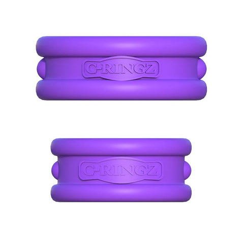Pipedream Fantasy C-Ringz Max Width Silicone Cock Rings - Cock Rings