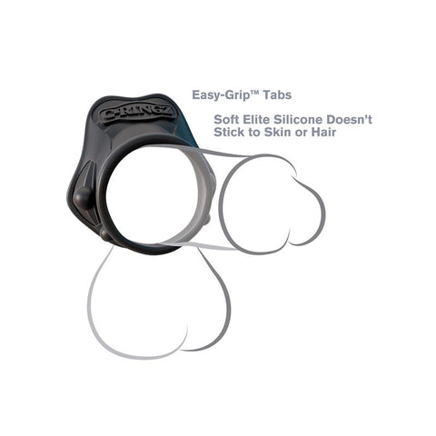Pipedream Fantasy C-Ringz Rock Hard Stretchy Cock Ring - Stretchy Cock Rings