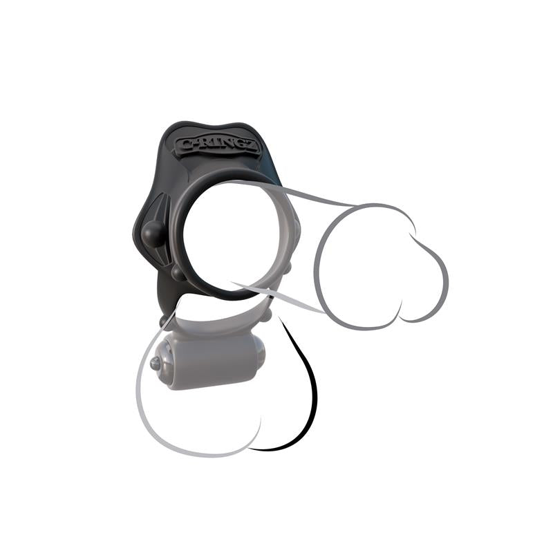 Pipedream Fantasy C-Ringz Rock Hard Vibrating Cock Ring Cock Rings