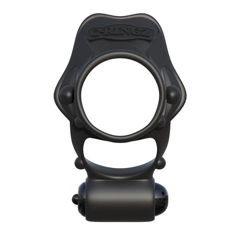Pipedream Fantasy C-Ringz Rock Hard Vibrating Cock Ring - Cock Rings