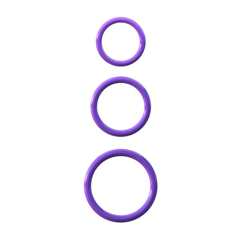 Pipedream Fantasy C-Ringz Silicone 3 Ring Stamina Set - Cock Rings