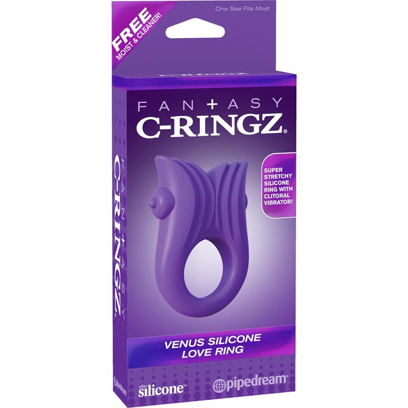Pipedream Fantasy C-Ringz Venus Silicone Love Ring Cock Rings