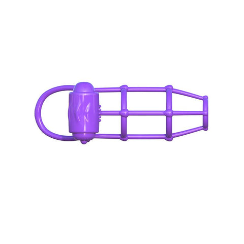 Pipedream Fantasy C-Ringz Vibrating Climax Cock Cage - Cock Rings