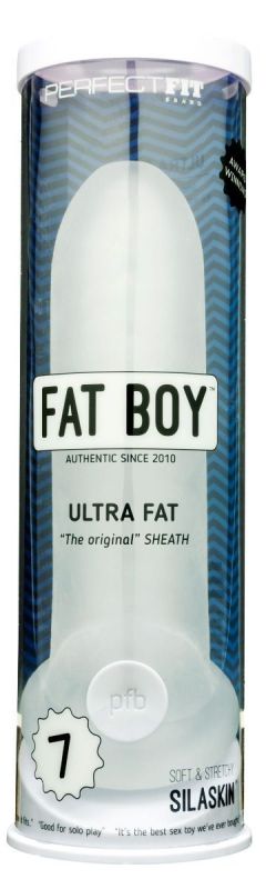 Perfect Fit Fat Boy Original Ultra Fat Clear Penis Sleeves and Extenders