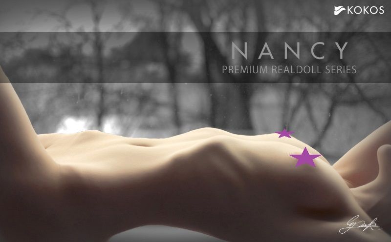 Kokos Nancy Mini Realistic Sensation Love Doll Masturbators and Strokers