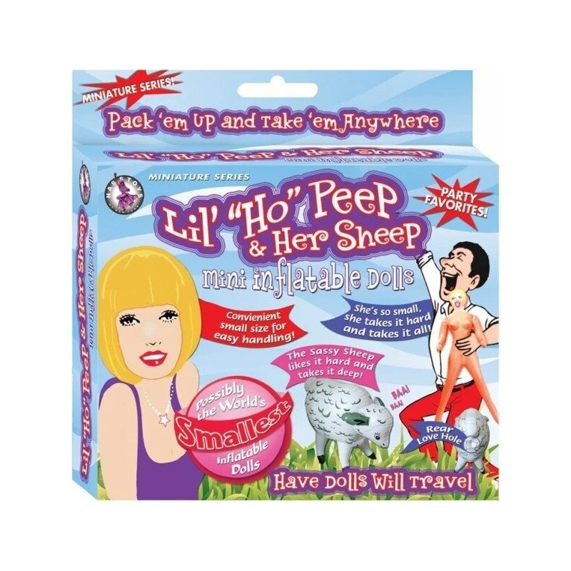 LIL' HO PEEP and Her Sheep - Discreet Inflatable Dolls for Parties Love Dolls