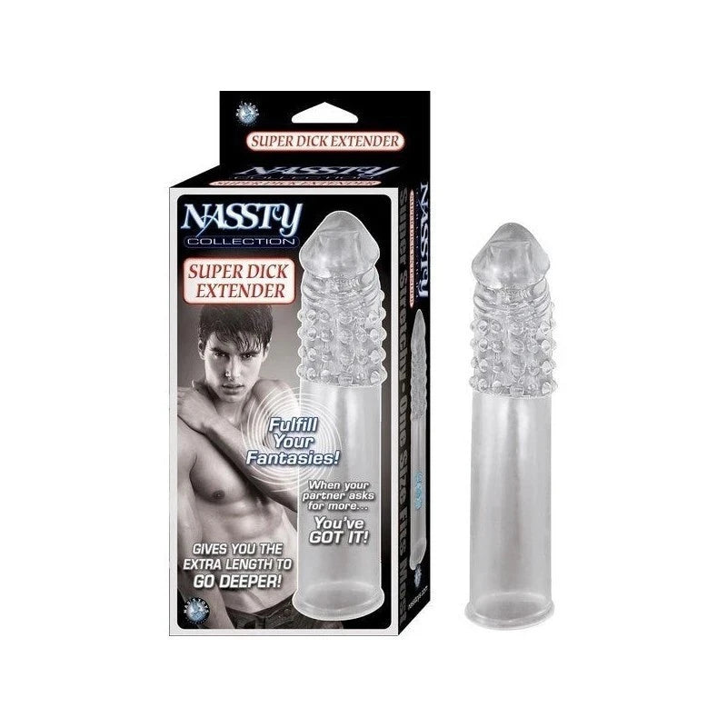 NASSTY COLLECTION Super Stretchy Dick Extender Pumps, Extenders and Sleeves