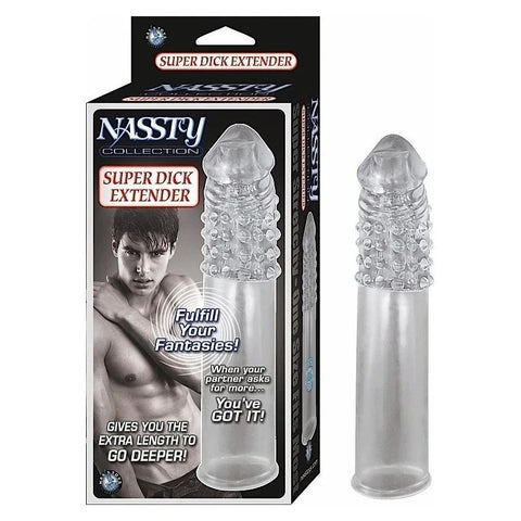 NASSTY COLLECTION Super Stretchy Dick Extender - Pumps, Extenders and Sleeves