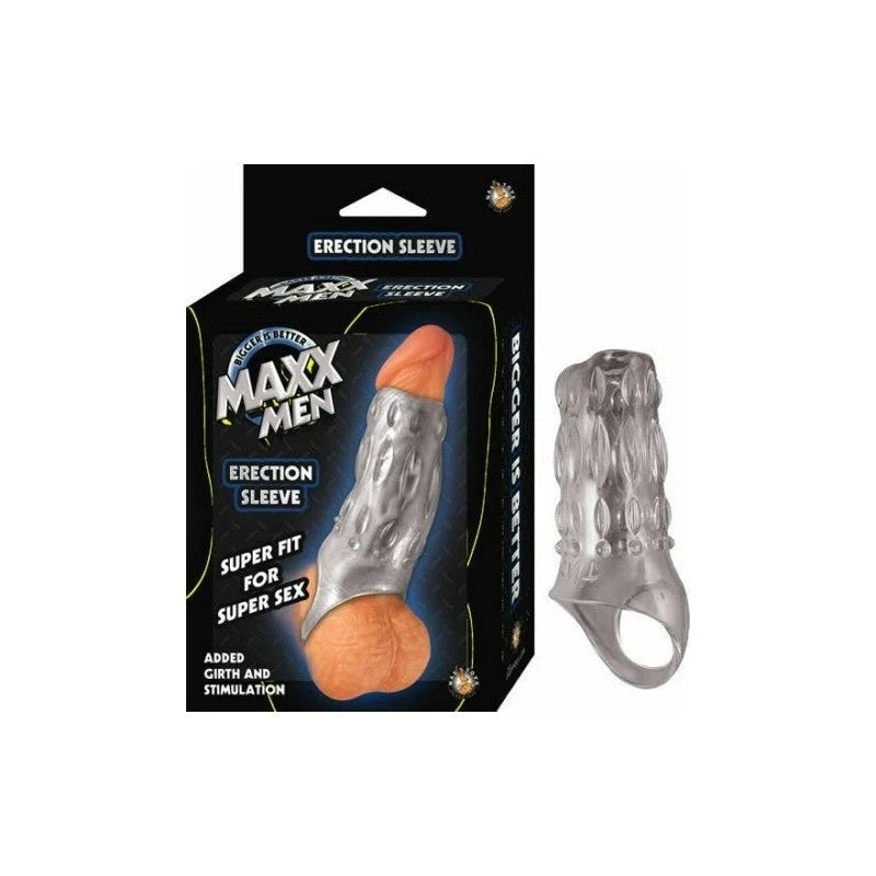 MAXX MEN Compact Penis Sleeve - Girth and Length Enhancement Pumps, Extenders and Sleeves