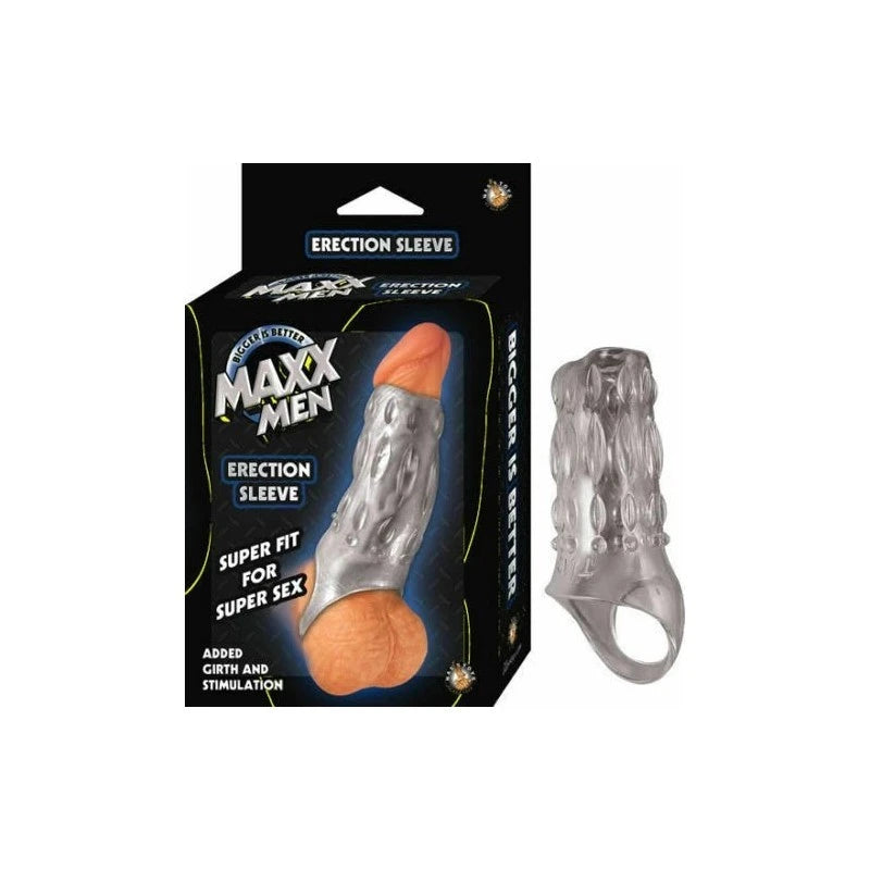 MAXX MEN Compact Penis Sleeve - Girth and Length Enhancement Pumps, Extenders and Sleeves